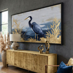 Coastal Heron Gold Reeds