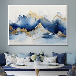 Golden Sapphire Alpine Peaks