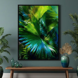 Lush Tropical Palm Oasis Flow