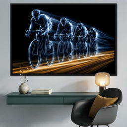 Kinetic Pulse of the Peloton - room mockup 3