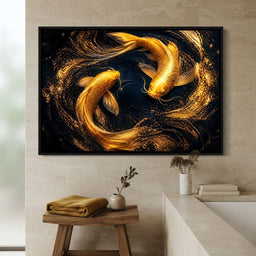 Koi Gold Current - room mockup 3