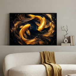 Koi Gold Current - room mockup 5