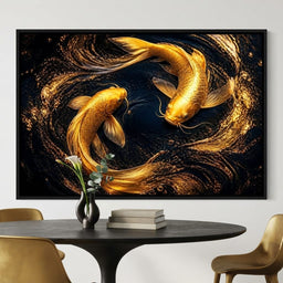 Koi Gold Current - room mockup 6