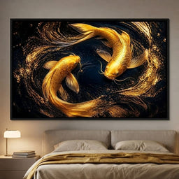 Koi Gold Current - room mockup 7