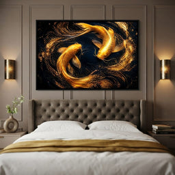 Koi Gold Current - room mockup 8