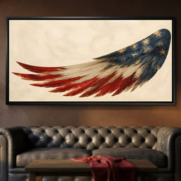 Lone Flight Of The Republic - room mockup 3