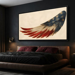 Lone Flight Of The Republic - room mockup 6