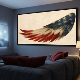 Lone Flight Of The Republic - room mockup 7