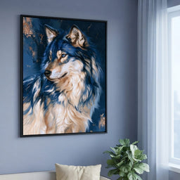 Lone Predator Of The Winter North - living room mockup