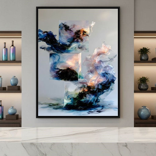 Celestial Torrent Rising Canvas Print