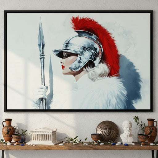 Warrior Elegance Majesty Canvas Print