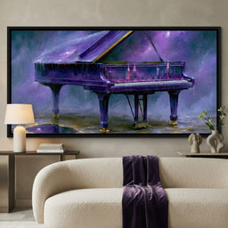 Midnight Sonata For A Glass Galaxy - room mockup 1