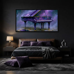Midnight Sonata For A Glass Galaxy - room mockup 3