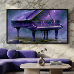 Midnight Sonata For A Glass Galaxy - room mockup 3