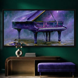 Midnight Sonata For A Glass Galaxy - room mockup 5