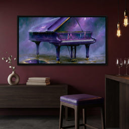 Midnight Sonata For A Glass Galaxy - room mockup 6