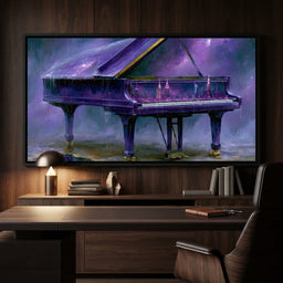 Midnight Sonata For A Glass Galaxy - room mockup 8