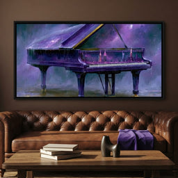 Midnight Sonata For A Glass Galaxy - room mockup 9