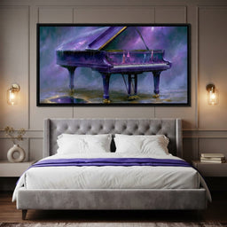 Midnight Sonata For A Glass Galaxy - room mockup 11