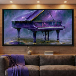 Midnight Sonata For A Glass Galaxy - room mockup 12