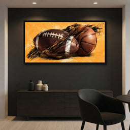 Momentum of the Championship Clash - dining room mockup