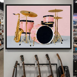 Golden Sax Pink Drum Groove