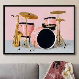 Golden Sax Pink Drum Groove