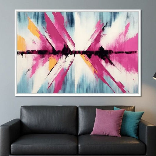 Radiant Energy Crossroads Canvas Print