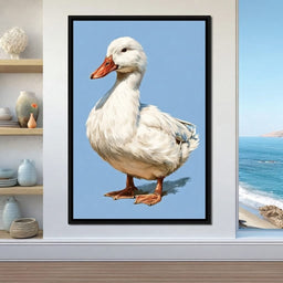 Noble Duck Standing Tall - room mockup 1