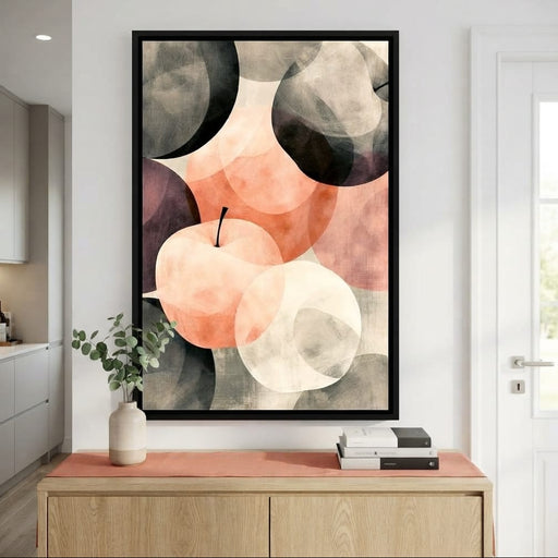 Orchard Shadows at Golden Hour Canvas Print
