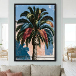 Painted Palms Under Southern Light - room mockup 1