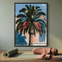Painted Palms Under Southern Light - room mockup 9
