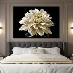 Pale Petals Held Against The Void - room mockup 2