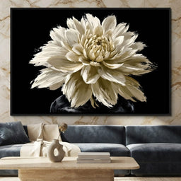 Pale Petals Held Against The Void - room mockup 5