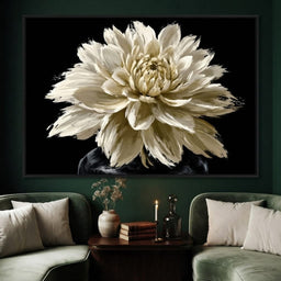 Pale Petals Held Against The Void - room mockup 12