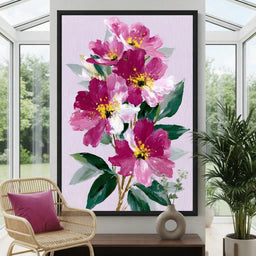 Pink Peony Garden - room mockup 4