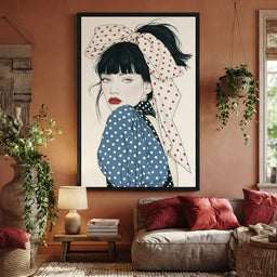 Polka Dot Afternoon Glance - room mockup 10