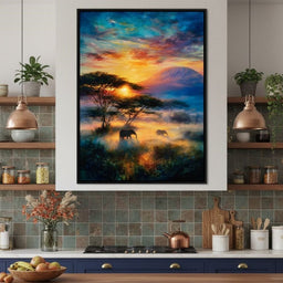 Kilimanjaro Dawn Elephant Path