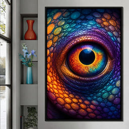 Prismatic Vision of the Ancient Reptile - room mockup 1
