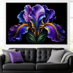 Purple Reign - TooplesArt - room mockup 1
