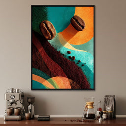 Vibrant Coffee Bean Fusion