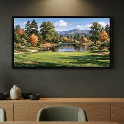 Quiet Morning At The Hidden Fairway - dining room mockup
