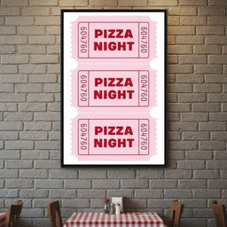 Retro Pizza Night Raffle Tickets