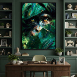 Emerald Canopy Primate Eyes