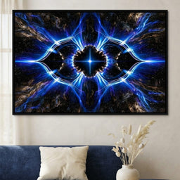 Radiance of the Distant Cosmic Eye - living room mockup
