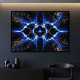 Radiance of the Distant Cosmic Eye - dining room mockup