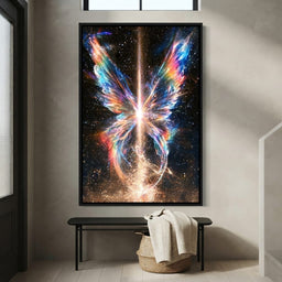 Radiant Genesis of Cosmic Wings - entry hall mockup