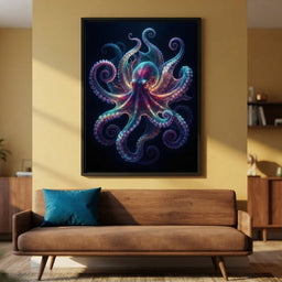 Radiant Rhythms of the Deep Sea - room mockup 2