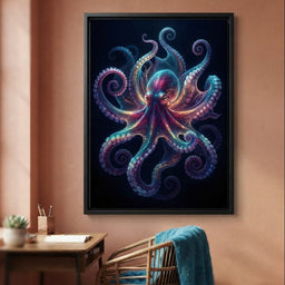 Radiant Rhythms of the Deep Sea - room mockup 6