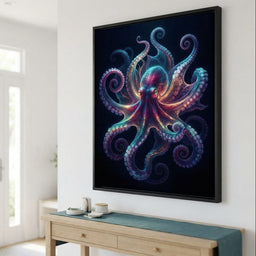 Radiant Rhythms of the Deep Sea - room mockup 10
